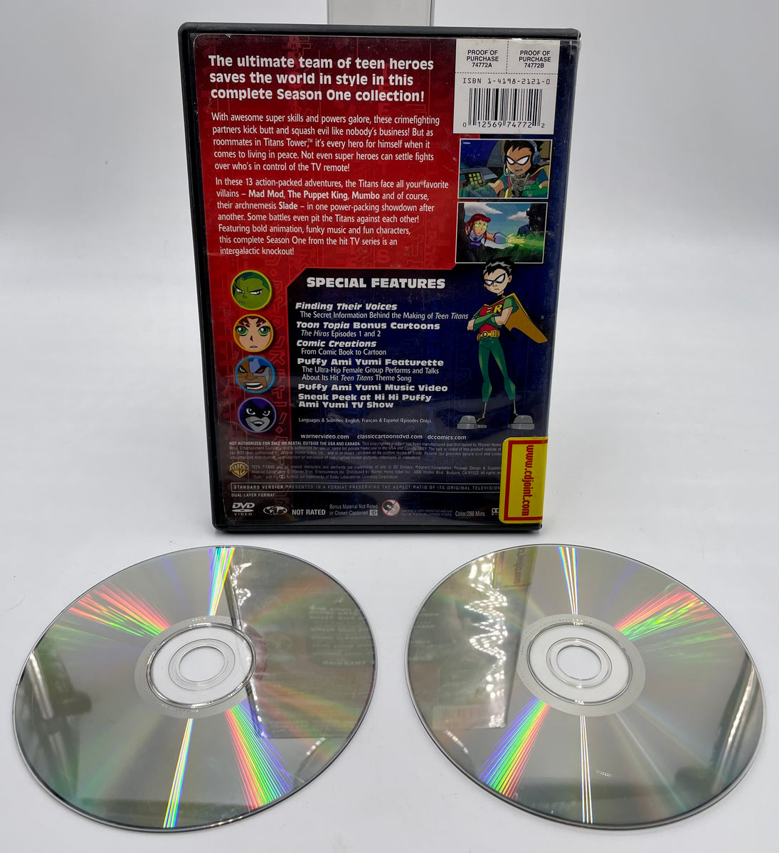 Teen Titans DVD – SRS Cinema LLC
