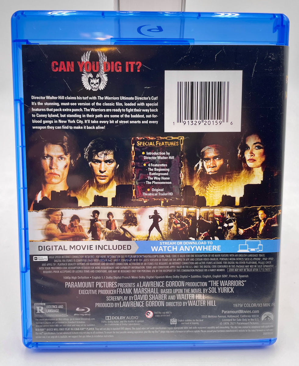 Warriors, The Ultimate Director's Cut Blu-ray