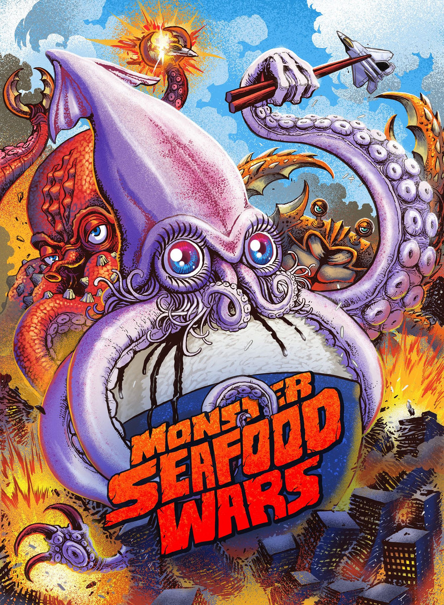 attack of the crab monsters blu ray Monster Seafood Wars Blu-ray – SRS Cinema LLC