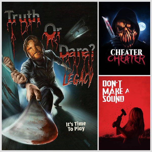 Mind Blown - OUT! Look at this Slasher Lineup for September from SRS Cinema! TRUTH OR DARE BOX SET!