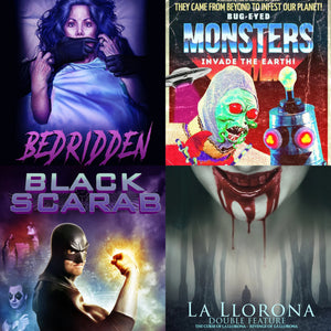 4 New Titles Launch with the SRS Cinema Black Friday “Back from the Grave” Sale!