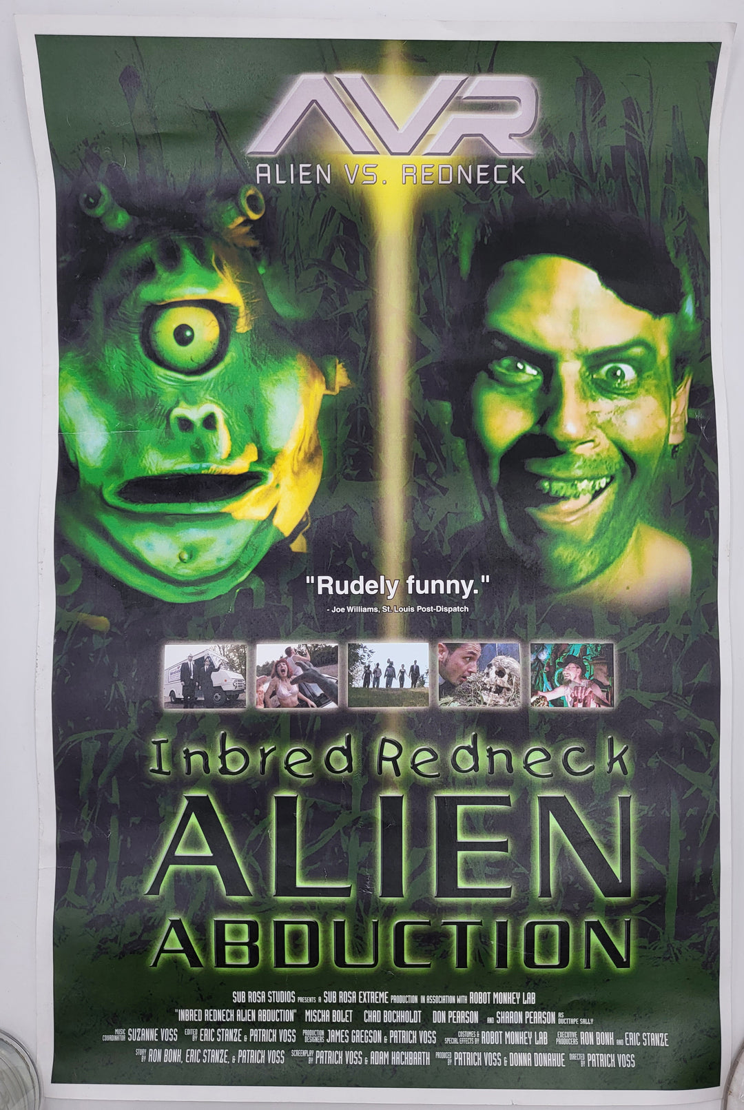 AVR Alien vs. Redneck Original Mini-Poster Eric Stanze – SRS Cinema LLC