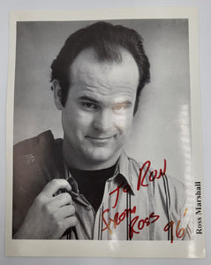 Signed Ross Marshall Promo Head Shot