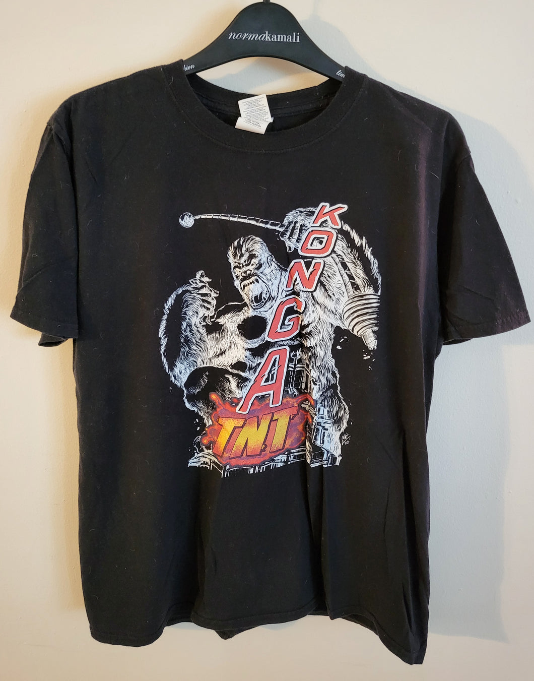 Used Konga TNT Black Large T-Shirt