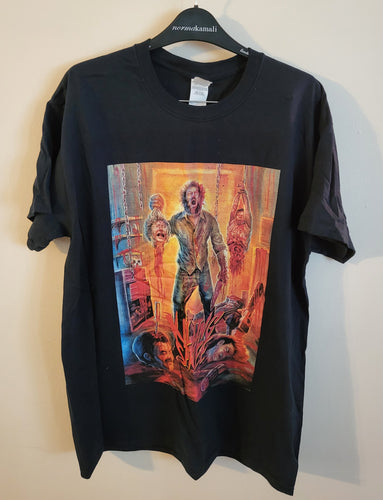 Used Killing Spree Large Black T-Shirt