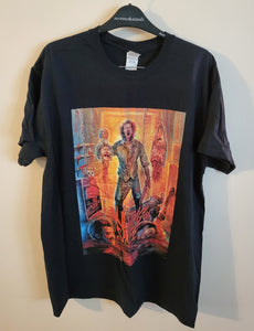 Used Killing Spree Large Black T-Shirt