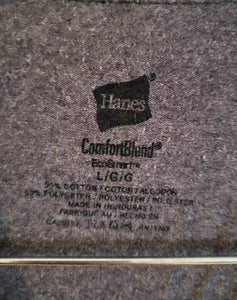 Used Night of Something Strange Large Gray T-Shirt V-Logo