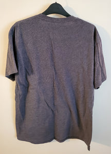 Used Night of Something Strange Large Gray T-Shirt V-Logo