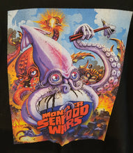 Used Monster Seadfood Wars Black Large T-Shirt (Matt Frank)