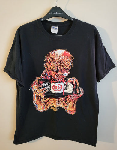 Used SRS VHS Black Large T-Shirt