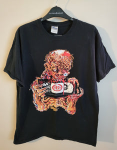 Used SRS VHS Black Large T-Shirt