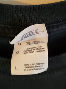 Used The God Memoirs Black Large T-Shirt