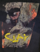 Used B-Movie Film Festival "Clay" Large Black T-Shirt