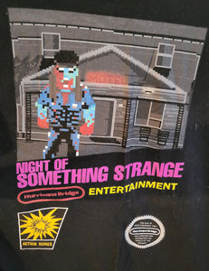 Used Night of Something Strange 8-Bit Large Black T-Shirt