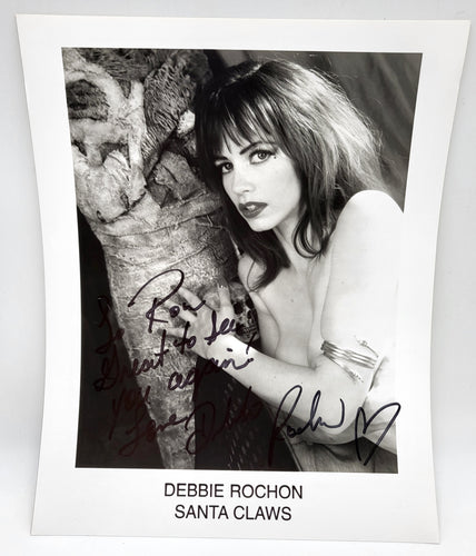 Debbie Rochon Headshot Promo Pic Lot Hellblock 13, Santa Claws