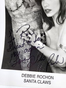 Debbie Rochon Headshot Promo Pic Lot Hellblock 13, Santa Claws