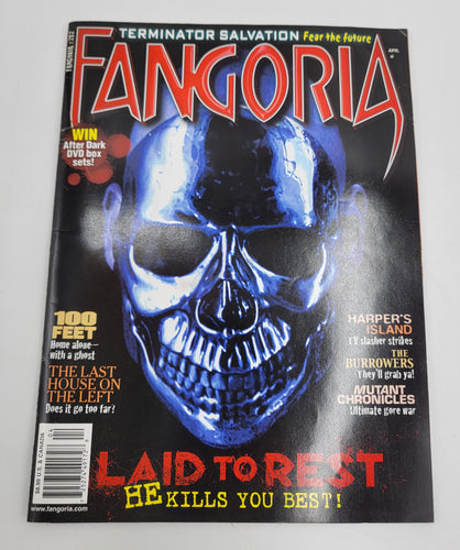 Fangoria April #282 Magazine Laid to Rest