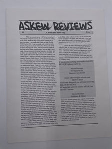 Askew Reviews #1 Fanzine