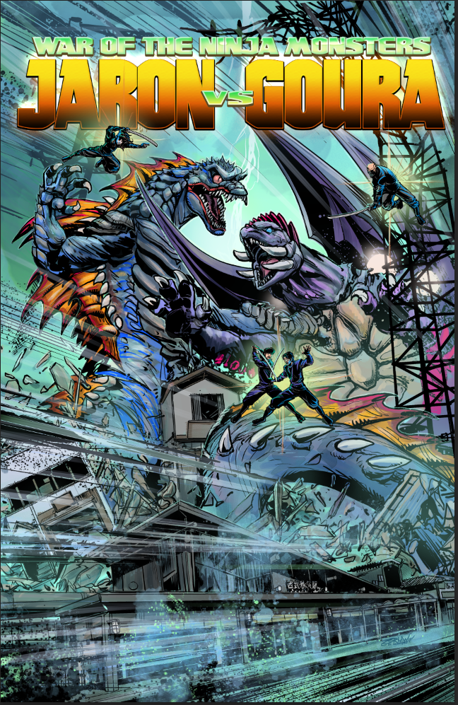 the war of monsters War of the Ninja Monsters: Jaron vs Goura Blu-ray – SRS Cinema LLC