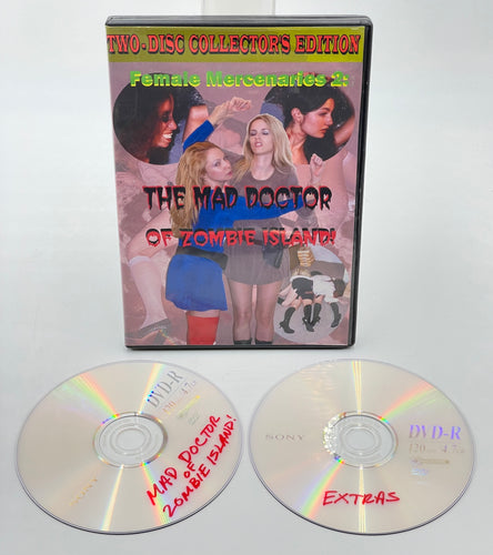Female Mercenaries 2: The Mad Doctor of Zombie Island 2 Disc DVD