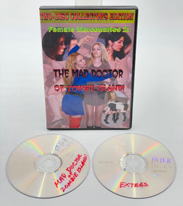 Female Mercenaries 2: The Mad Doctor of Zombie Island 2 Disc DVD