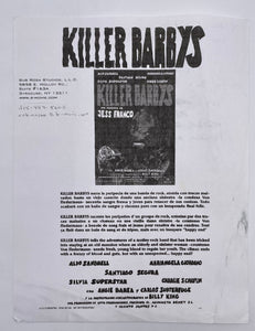Old Killer Barbys Flyer
