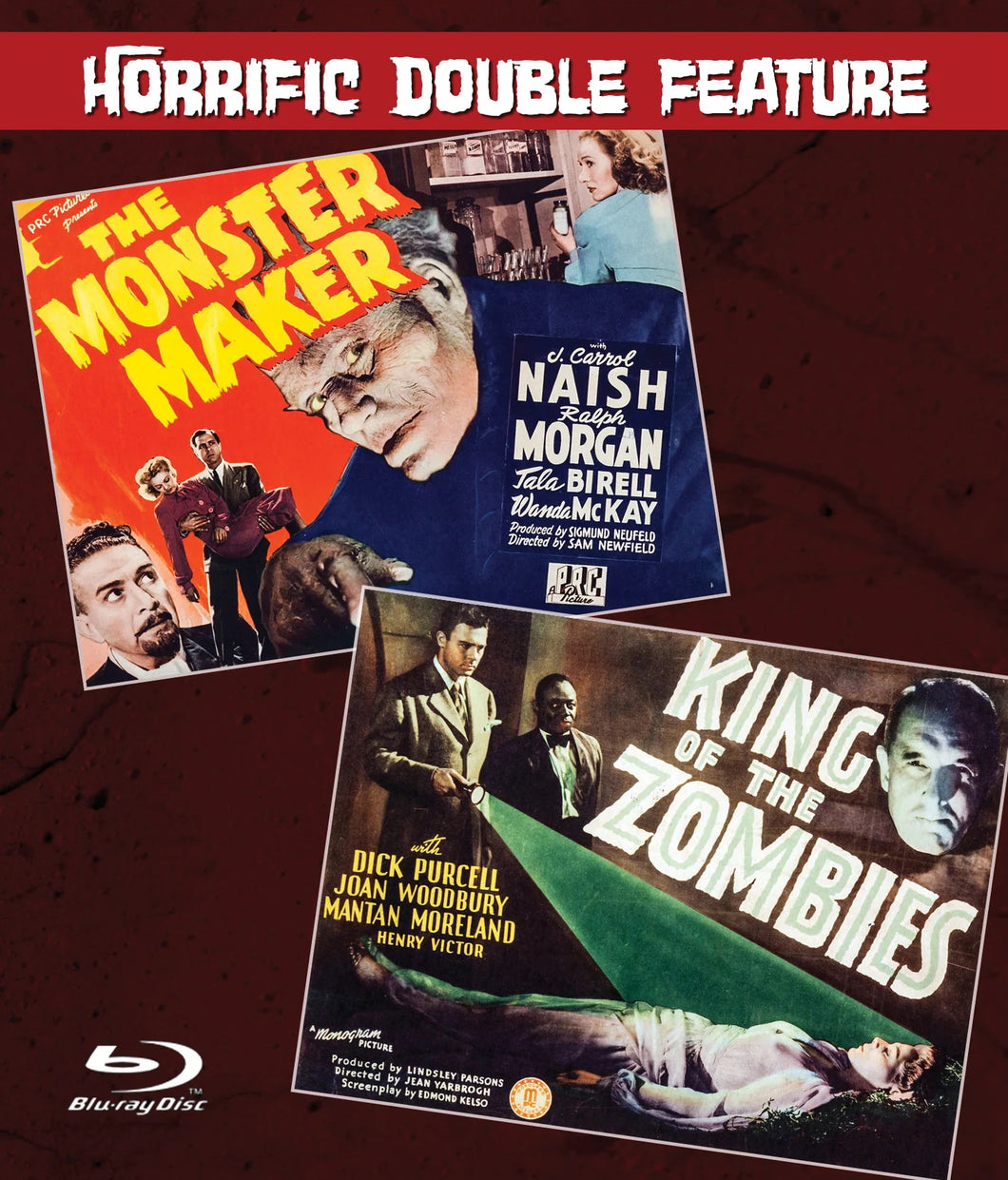 The Monster Maker & King of the Zombies (Double Feature) Blu-ray