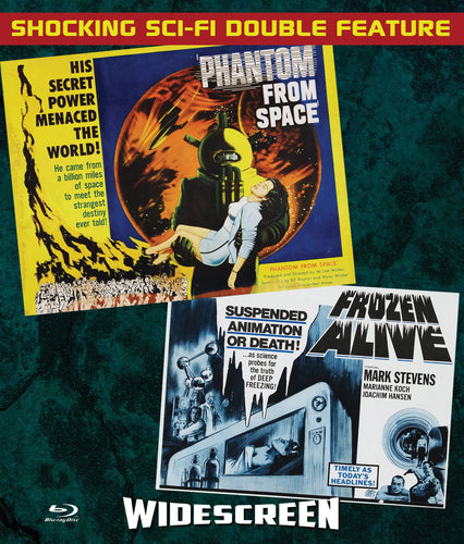 Phantom From Space & Frozen Alive (Double Feature) Blu-ray