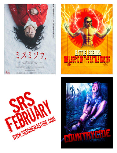 SRS Cinema February 2024 Blu-ray Titles Bundle