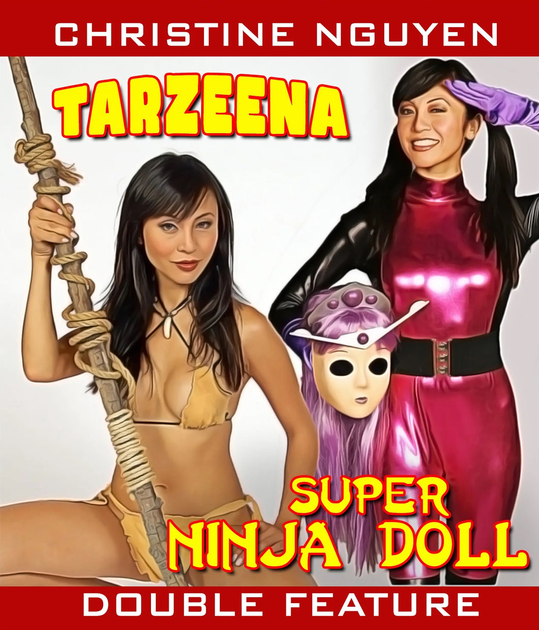 Tarzeena & Super Ninja Doll (Double Feature) Blu-ray, Christine Nguyen