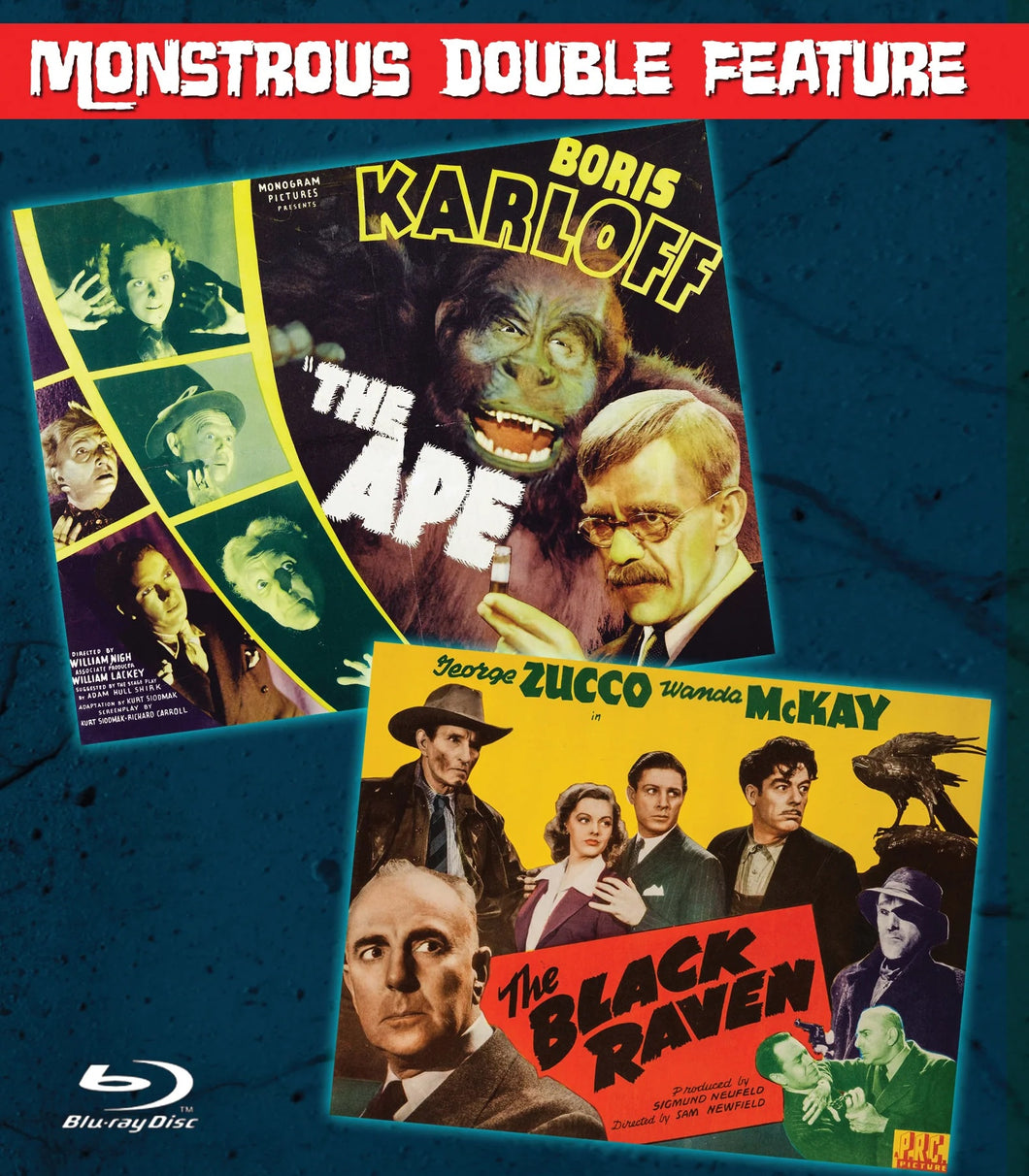 Ape & The Black Raven (Double Feature) Blu-ray