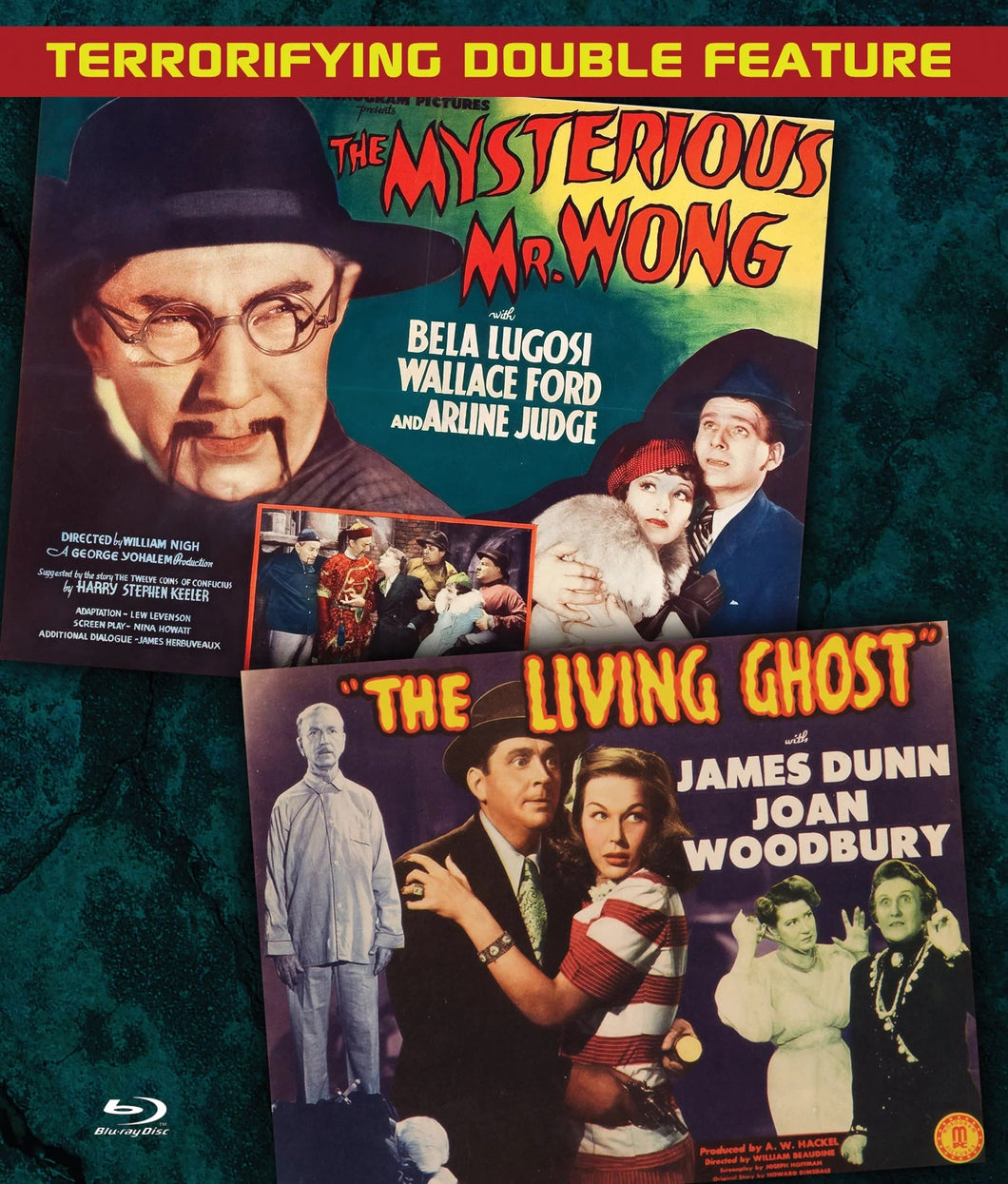 The Mysterious Mr. Wong & The Living Ghost (Double Feature) Blu-ray