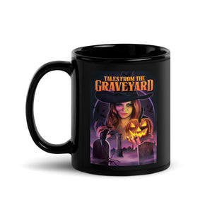 Tales from the Graveyard Black Glossy Mug