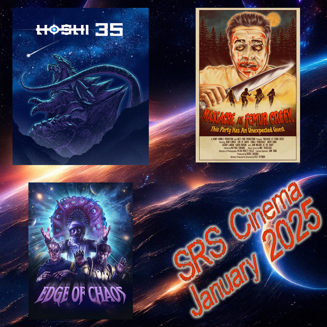 SRS Cinema January 2025 Blu-ray Titles Bundle (incl. VHS Option)