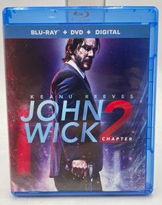 John Wicked 2 Blu-ray & DVD, no Digital used