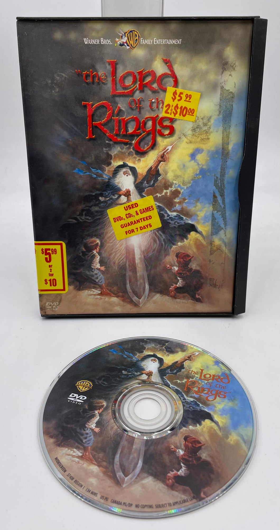 Lord of the Rings DVD
