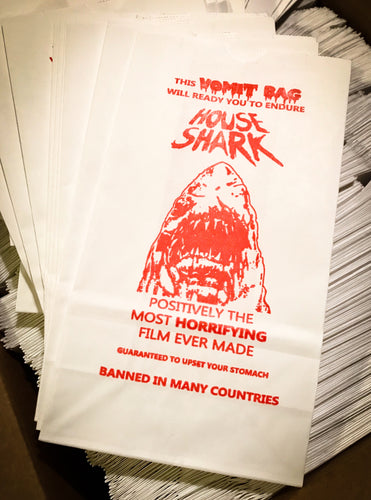 House Shark Vomit Bag