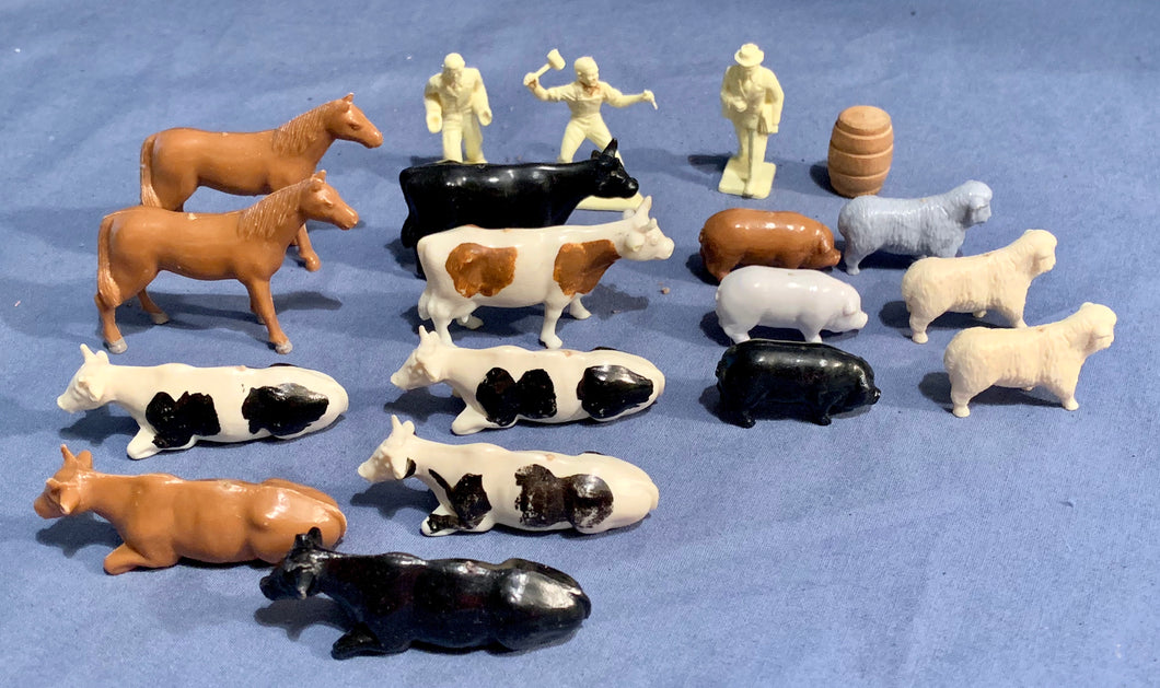 Farm Animals Miniatures Lot used in 