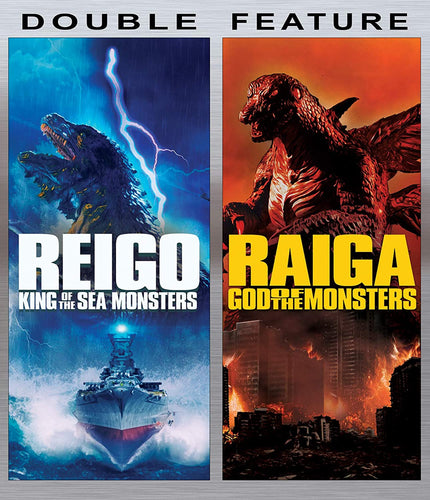 Kaiju Clash Double Feature: Reigo And Raiga Blu-ray