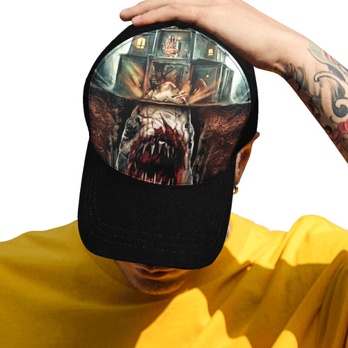 House Shark Hat Dad Cap F