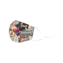 She Kills 3D Mouth Mask with Drawstring (15 Filters Included) (Model M04)
