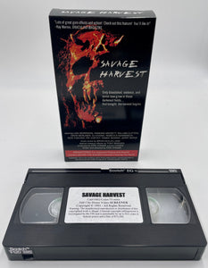 Savage Harvest VHS Eric Stanze Salt City Home Video