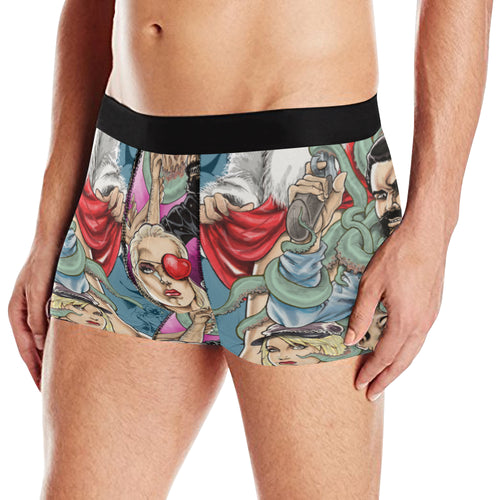 She Kills Men's Underwear Design 1 Men's All Over Print Briefs (Model L12)