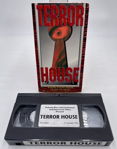 Terror House Ultra Rare VHS OOP Polonia Bros.