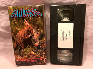 Saurians VHS