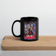 Savage Vengeance Black Glossy Mug