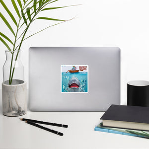 Puppet Shark Bubble-free stickers