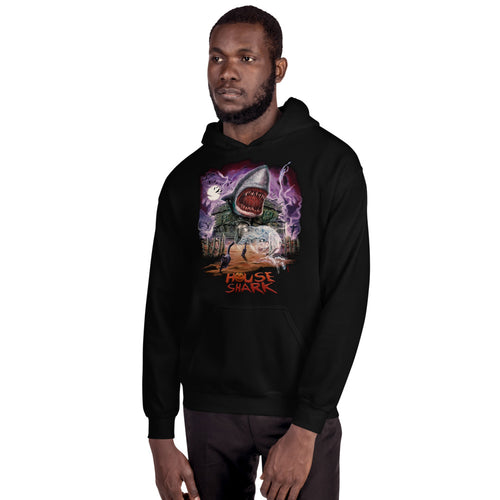 House Shark Halloween Hooded Sweatshirt