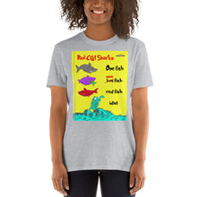 Bad CGI Sharks Dr Seuss Short-Sleeve Unisex T-Shirt