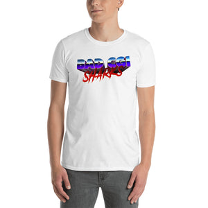 Bad CGI Sharks Logo Clean Short-Sleeve Unisex T-Shirt